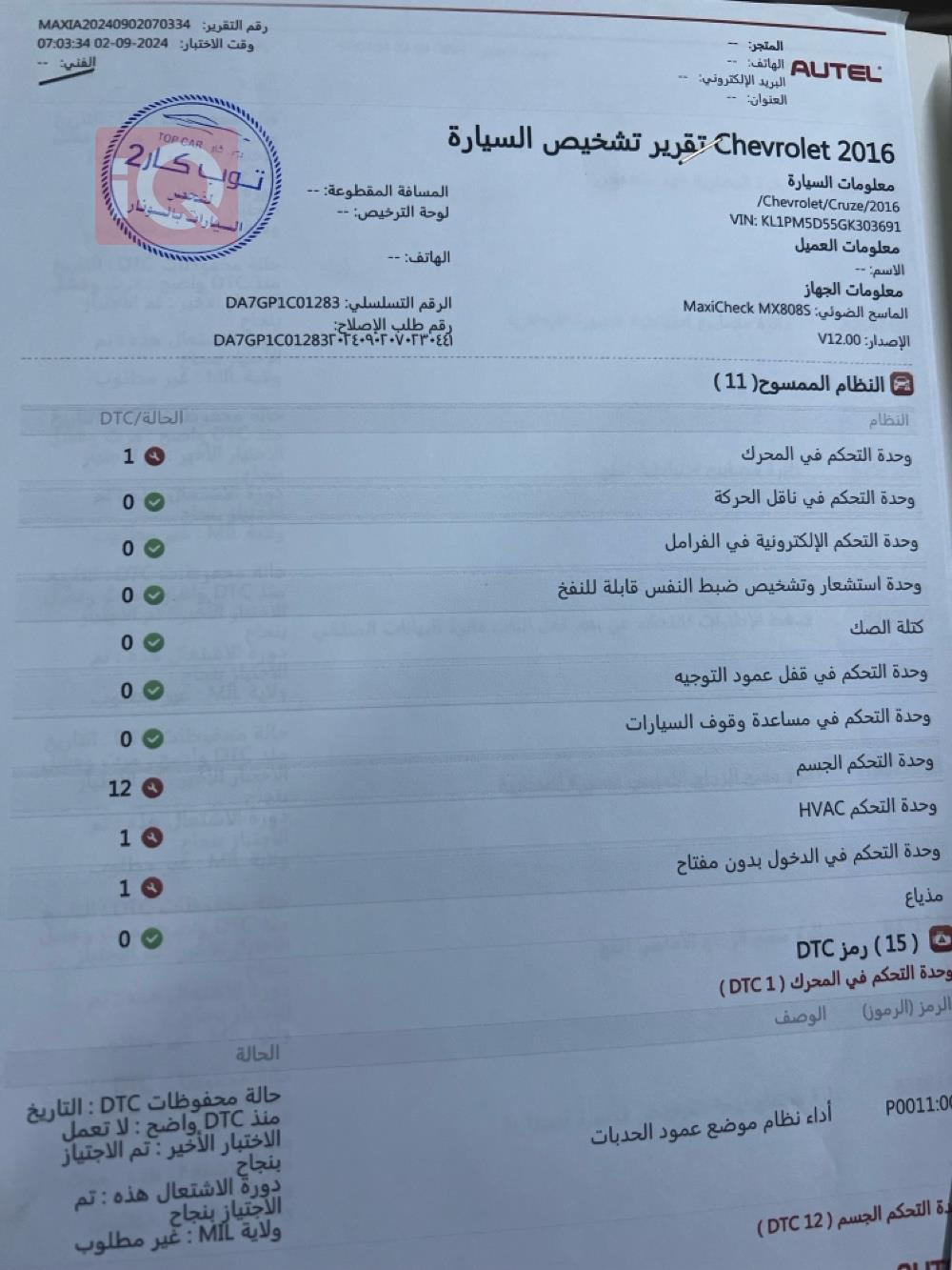 شيفروليه كروز